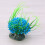 Blue Aquarium Decorations Plastic Plants Fish Tank Realistic Look 5