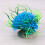 Blue Aquarium Decorations Plastic Plants Fish Tank Realistic Look 10