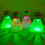 4Pcs Premium Blue LED Playing Shuttlecocks for Outdoor Badminton 8