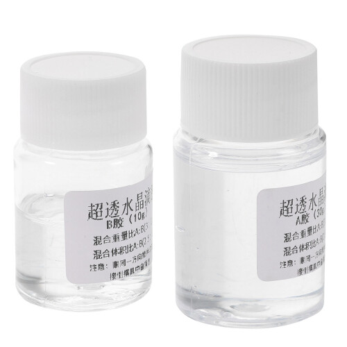 2 Sets Epoxy Resin Adhesive Crafts High Hardness 2