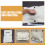 2Pcs Beige Wall Mounted Boxing Pad Durable Canvas for Home Workout 8
