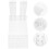 4Pcs Turtle Floating Platform Acrylic Reptile Climbing Terrace 8