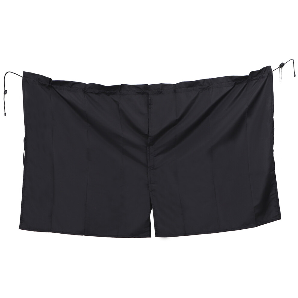Car Divider Curtain Stretchy Mesh Privacy Travel Sunshade Black 3062665000709