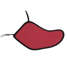 Red Violin Shoulder Support Bracket Velvet Cushion for Easy Play