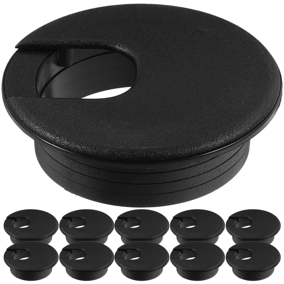 20 Pcs Cable Grommet Desk Wire Hole Computer Cover Cord For Desktop 3072229539569
