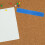 5Pcs Durable Sky-Blue Felt Bulletin Board Strips for Desk and Wall Use 8