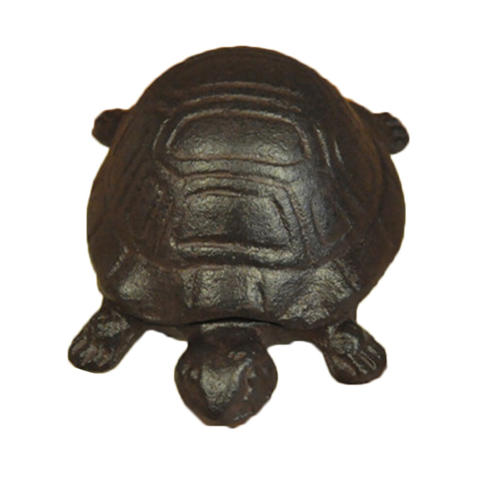 Cast Iron Coffee Turtle Key Hider Decorative Key Box 3072601185452