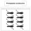 4Pcs Practical Black Backdrop Cloth Fixing Clips Adjustable ABS Nylon 11