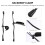 4Pcs Practical Black Backdrop Cloth Fixing Clips Adjustable ABS Nylon 2