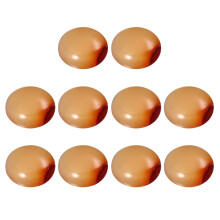 20pcs Round Red Agate Jewelry Making Supplies Natural Stone Patches For Diy Craft Projects For Necklaces Bracelets