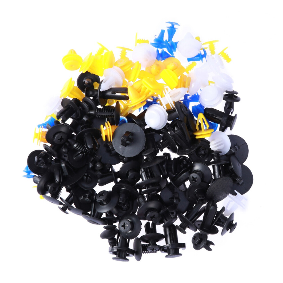 100 Pcs Auto Cable Ties Motor Vehicle Fasteners 100Pcs 3053133060479