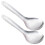 Masteelf  2 Pcs Grinder Shredder Stainless Steel Ginger Serving Tools 1