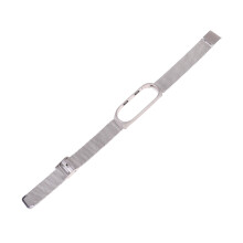 1Pc Silver Stainless Steel Band Strap for Band 4 Comfortable Durable