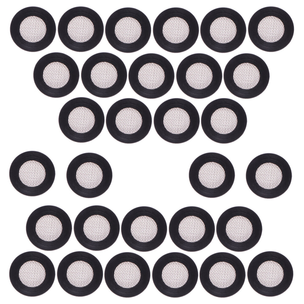30Pcs Rubber Flat Gaskets O-Ring Seal Washer Rings Multi Color Durable 3062675899935