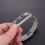 1Pc Silver Stainless Steel Band Strap for Band 4 Comfortable Durable 2