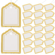 500 Pcs Blank Label Hang Tag Earring Display Cards Tags For Jewelry