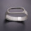 1Pc Silver Stainless Steel Band Strap for Band 4 Comfortable Durable 8