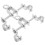 Raindrops 2 Pcs Sandbag Hanging Bracket 18.80x15.00x3.00cm Silver 8