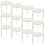 100Pcs White Plastic Pizza Tripod Stackable Support Frame for Catering 8