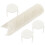 100Pcs White Plastic Pizza Tripod Stackable Support Frame for Catering 3