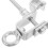 Raindrops 2 Pcs Sandbag Hanging Bracket 18.80x15.00x3.00cm Silver 5