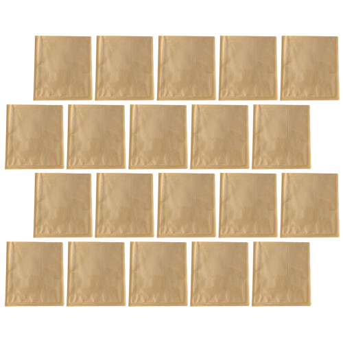 Raindrops 100pcs Brown Paper Bags For Use And Takeout