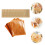 Raindrops 100pcs Brown Paper Bags For Use And Takeout 7