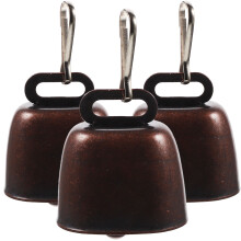 3 Sets Pet Dog Metal Bell For Camping Loud Clear Sound Anti-Lost