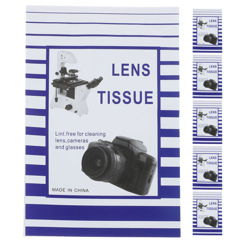 Assorted Color Paper Lens Cleaner Wipes For Kids Cameras Glasses 3251531101361