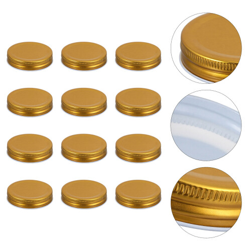 16 stück 70 mm luftdichte weissblech deckel für marmeladengläser 1