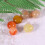 1Pack Assorted Color Smooth Natural Pebbles Fish Tank Accessories 4