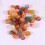 1Pack Assorted Color Smooth Natural Pebbles Fish Tank Accessories 10