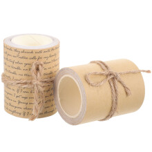 2X Dubbelzijdige Washi Tapes Voor Scrapbook En Feestversiering