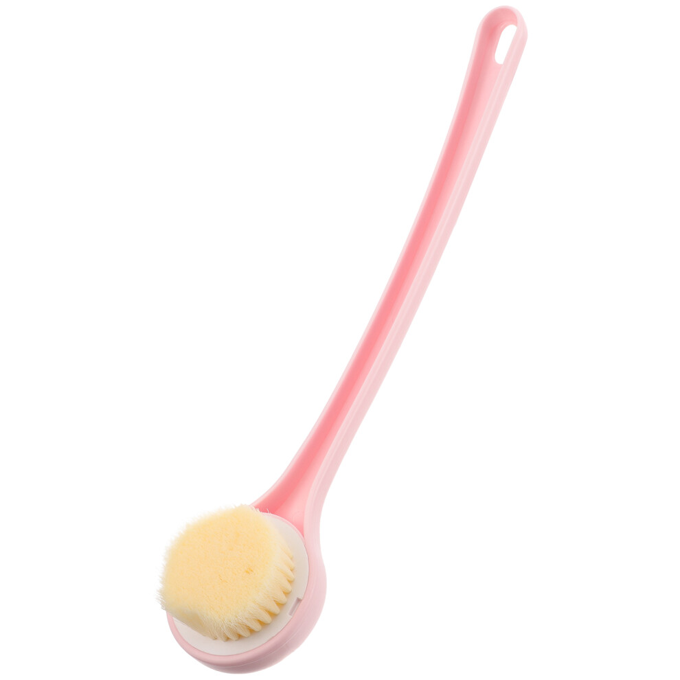 Vaguelly Pink Body Bath Brush Pp+Bpt Back Scrubber Shower Exfoliating Tool