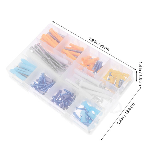 Screw Plug Set Hole Self Tapping Assortment Screws Kit Wallboard 2