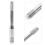 Mlins  Hvac Valve Core Removal Tool Stripped Lug Nut Remover Silver 9