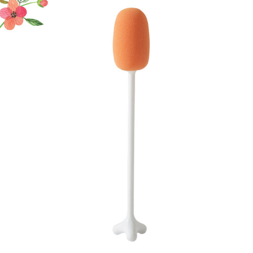 1Pc Tough PP Sponge Brush Long Handled Bottle and Cup Scrubber 2
