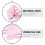 Sturdy Pink Iron Tape Dispenser Compact Practical Desktop Tool 7