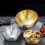 Servierschüssel Silber 2er Set 9