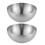 Servierschüssel Silber 2er Set 11