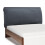 Dark Grey Stretchable Polyester Headboard Cover Elastic Bed Sleeve 6