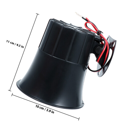 12 V Antitheft Activating Alarm For Car Motorbike Warning Speaker 2