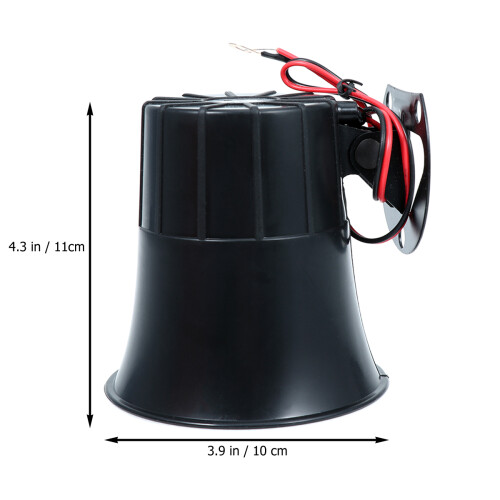 12 V Antitheft Activating Alarm For Car Motorbike Warning Speaker 1
