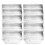 10Pcs Disposable Thickened Tote Food Insulation Bag Silver L 3mm 4