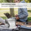 10Pcs Disposable Thickened Tote Food Insulation Bag Silver L 3mm 8