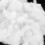 Raindrops Pillow Filling Stuffing Toy Stuffing Cotton White 1set 8