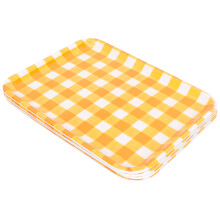 4Pcs Thanksgiving Appetizer Plate Party Tableware
