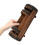 4Pcs Brown Wooden Plants Box Half Barrel Decorative Flower Container 4
