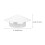 Cover Rain Hat Eco-Friendly Rain Cap 70x12cm White 2