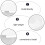 Cover Rain Hat Eco-Friendly Rain Cap 70x12cm White 8